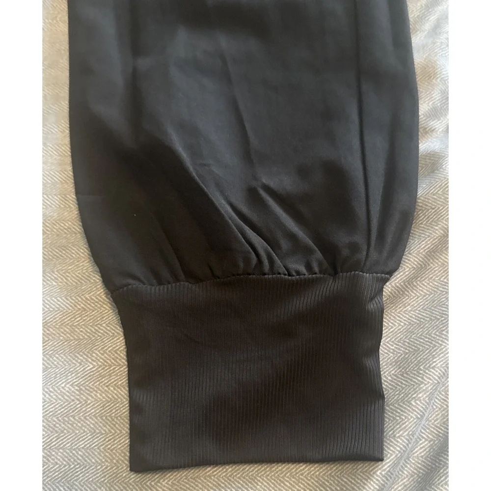 Women's GT Performance BLACK Jogger Yoga Waist Scrub Pant Pockets Sz Small NWT